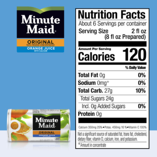 Minute Maid Juice, Orange, Original