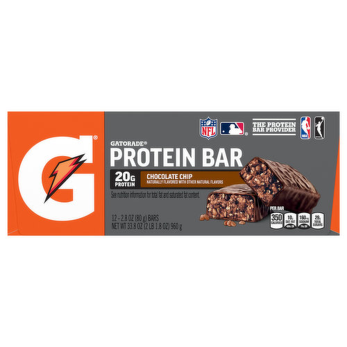 Gatorade Protein Bar, Chocolate Chip