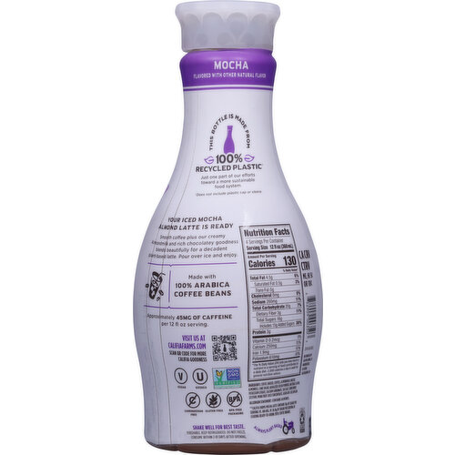 Califia Farms Coffee, with Almondmilk, Mocha Almond Latte