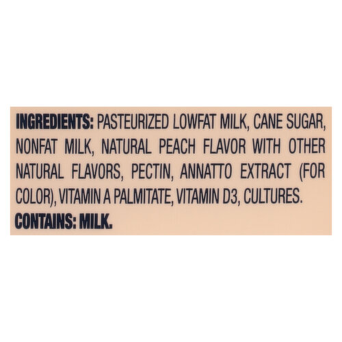 Lifeway Kefir, Peach