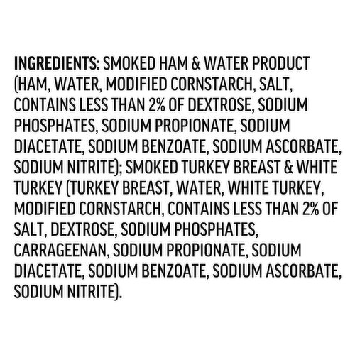 Oscar Mayer Smoked Ham & Smoked Turkey Sub Kit