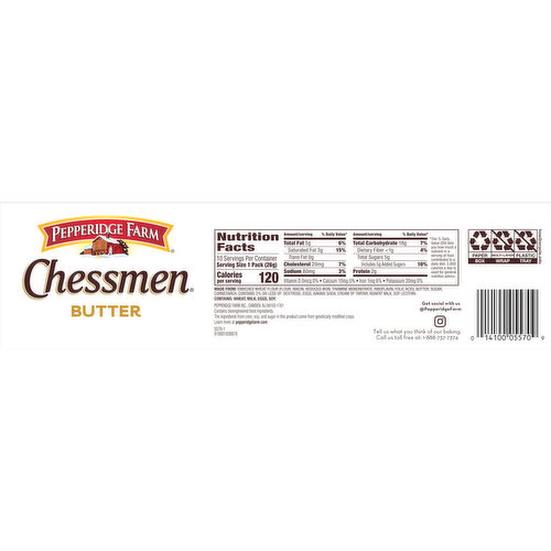 Pepperidge Farm Cookies, Butter