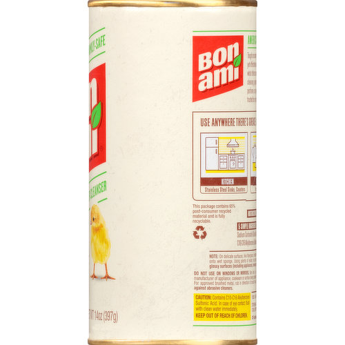 Bon Ami Powder Cleanser, Scratch-Free