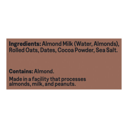 Mush Dark Chocolate Overnight Oats