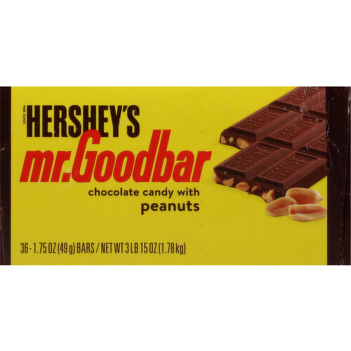 Hershey's Chocolate Candy, with Peanuts
