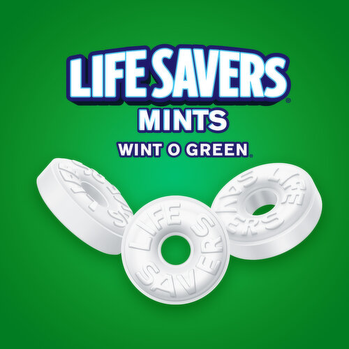 Life Savers LIFE SAVERS Wint-O-Green Breath Mints Hard Candy