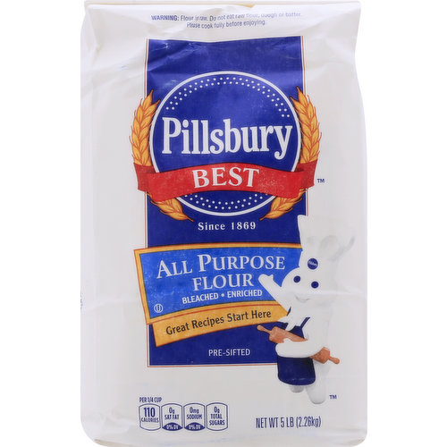 Pillsbury Best All Purpose Flour, Bleached, Enriched