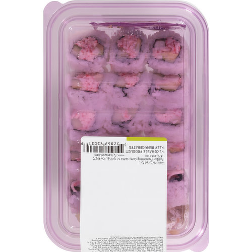 Fujisan California Roll, Imitaion Crab, Avocado and Cucumber