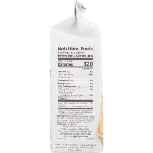 Pepperidge Farm Cookies, Distinctive, Butter