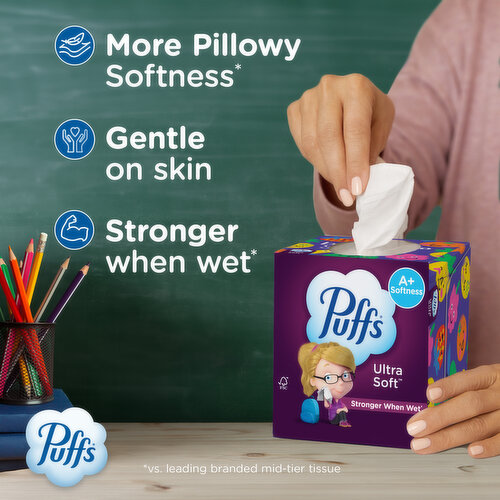 Puffs Ultra Soft Facial Tissues