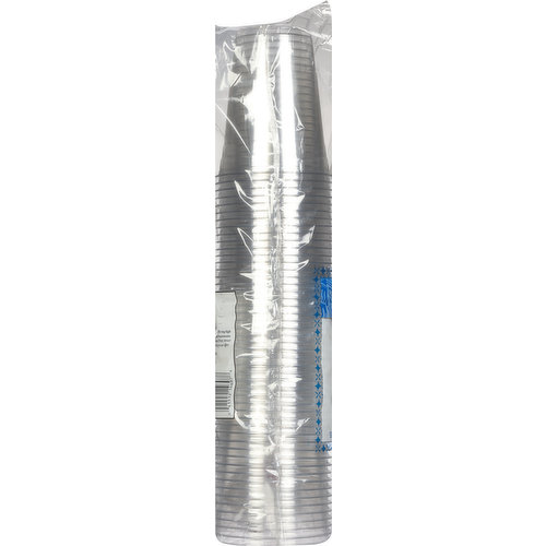 First Street Cups, Clear Plastic, 16 Ounce