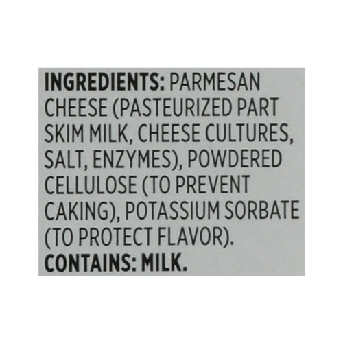 First Street Grated Cheese, Parmesan