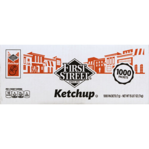First Street Ketchup, Packets