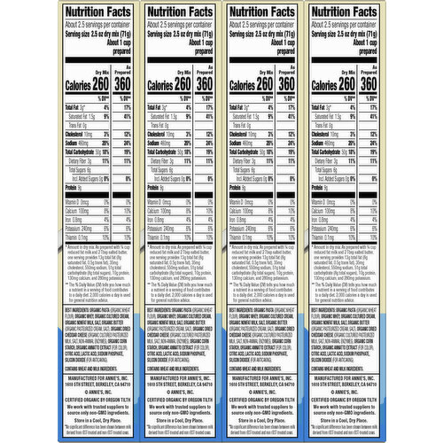 Annie's Organic Pasta Variety Pack