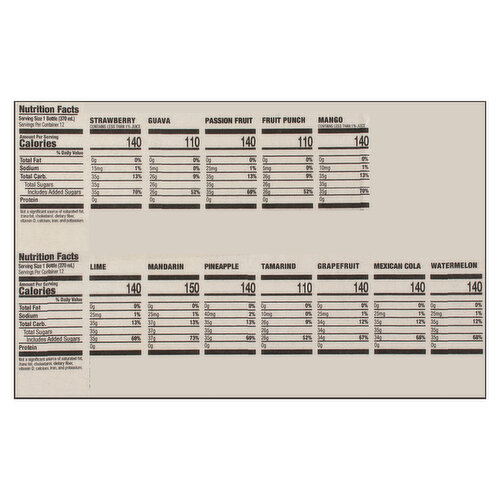 Jarritos Assorted Soda Fiesta Pack
