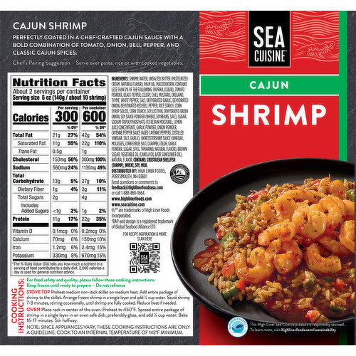 Sea Cuisine Shrimp, Cajun