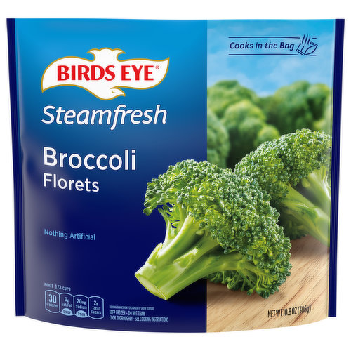 Birds Eye Steamfresh Broccoli Florets Frozen Vegetables