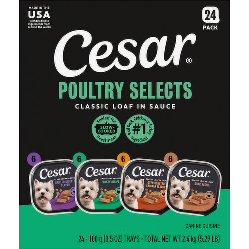 Cesar Canine Cuisine, Assorted Flavors