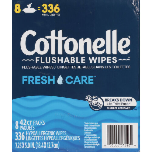 Cottonelle Flushable Wipes