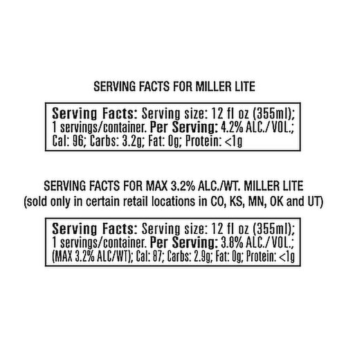 Miller Lite Beer
