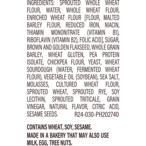 Oroweat Plant Protein Whole Grains Pre-sliced Bread, 20 oz