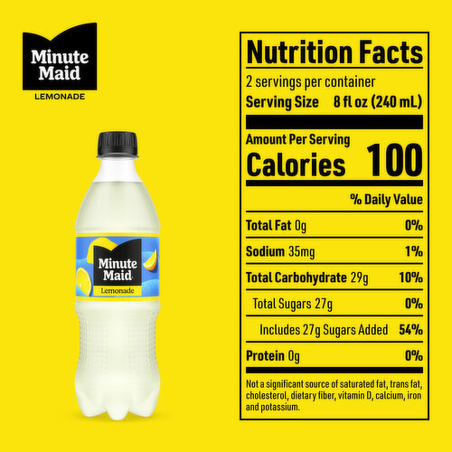 Minute Maid  Lemonade Bottles