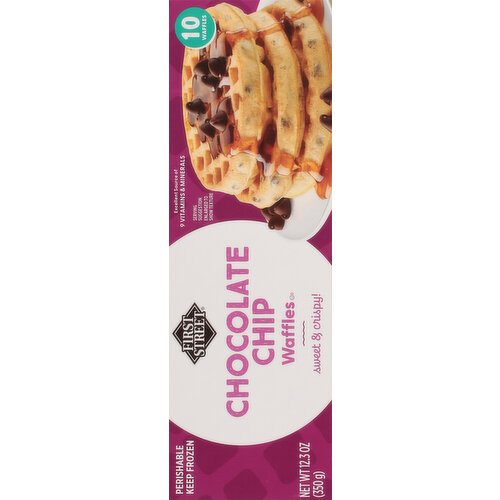 First Street Waffles, Chocolate Chip