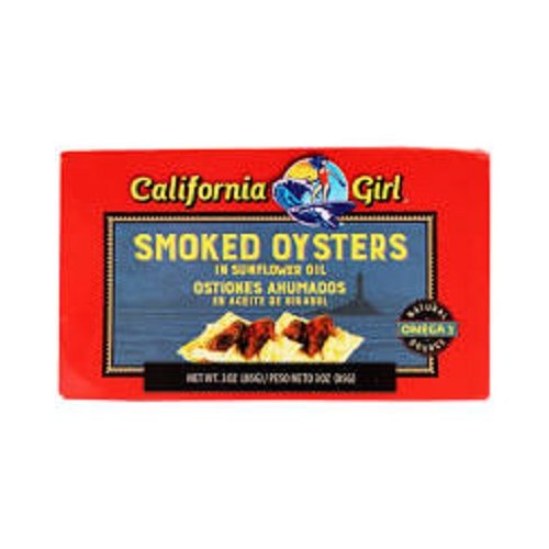 California Girl Smoked Oysters