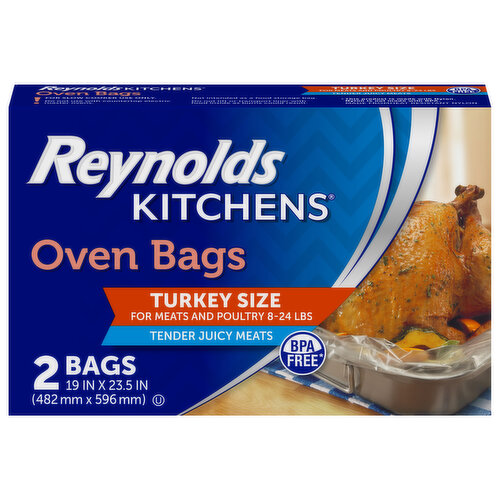 Reynolds Kitchens Oven Bags, Turkey Size