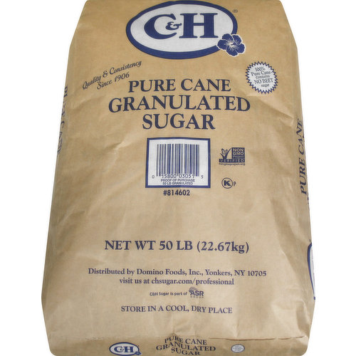 C&H Sugar, Granulated, Pure Cane