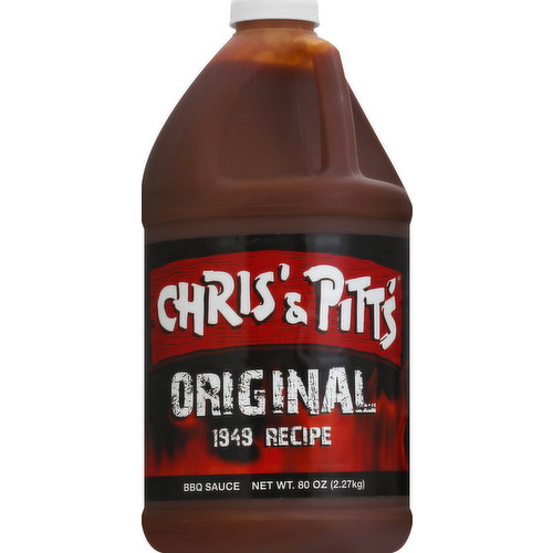 Chris' & Pitts BBQ Sauce, Original