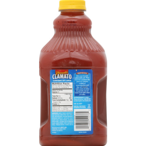 Clamato Tomato Cocktail, Picante