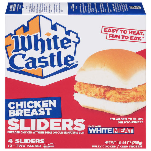 White Castle Sliders, Chicken Breast