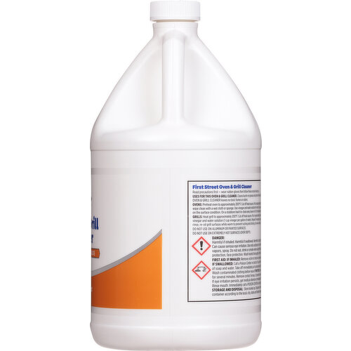 First Street Oven & Grill Cleaner, Commerical Grade, Citrus Scent