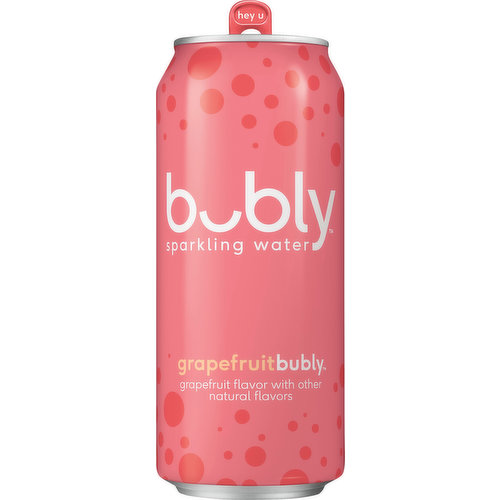 Grapefruit bubly Sparkling Water,16 ounce