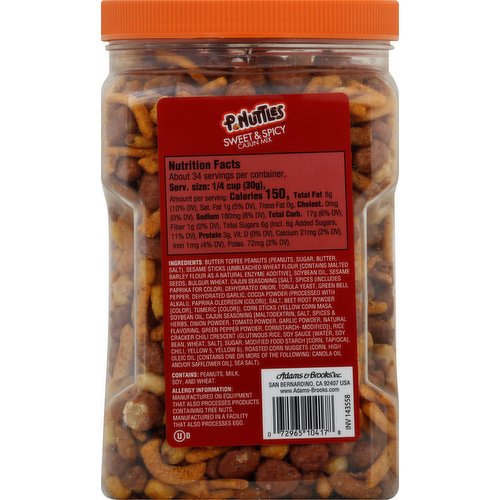 P Nuttles Cajun Mix, Sweet & Spicy