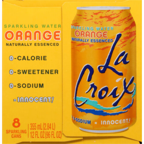 LaCroix Sparkling Water, Orange