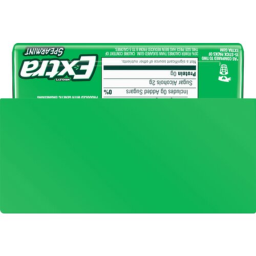 EXTRA Spearmint Sugarfree Gum Packs