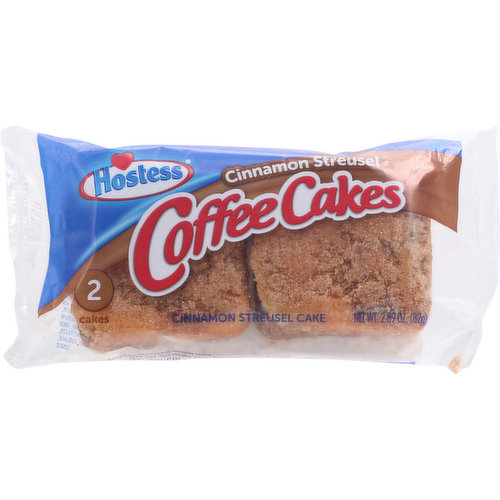 Hostess Coffee Cakes, Cinnamon Streusel