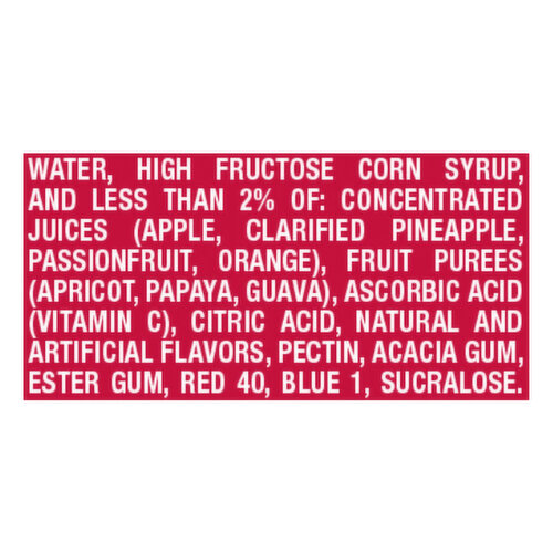 Hawaiian Punch Juice Drink, Fruit Juicy Red, 8 Pack