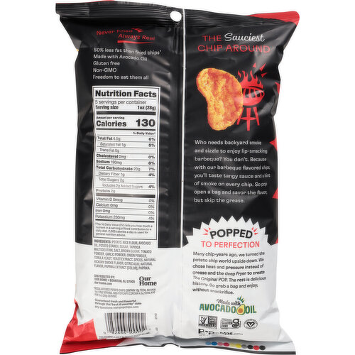 Popchips BBQ Flavored Popped Potato Snacks Image 2 of 6
