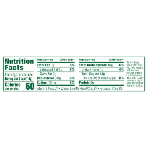 Del Monte Diced Peaches in 100% Juice, 4 Pack