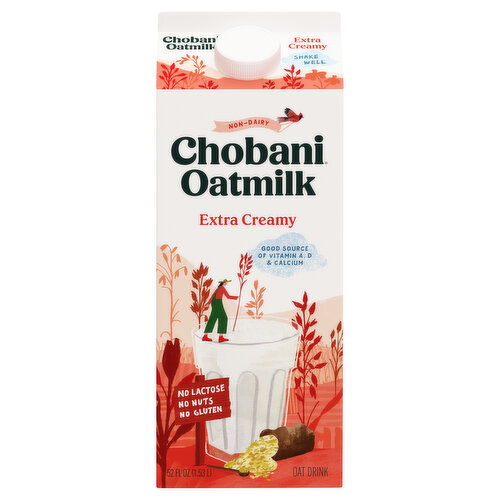 Chobani Oatmilk, Extra Creamy