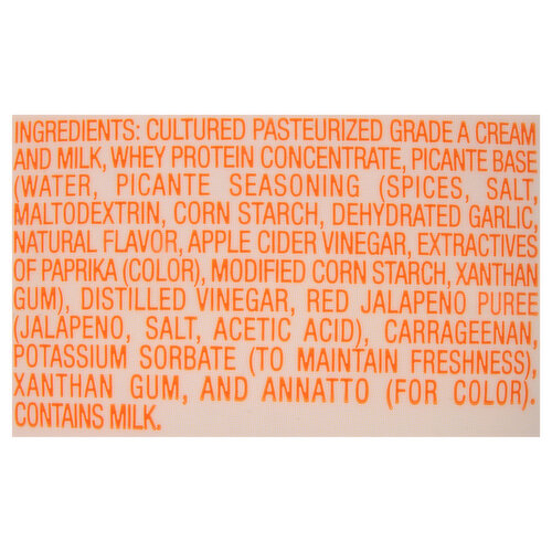 Cacique Sour Cream, Picante, Mexican Style
