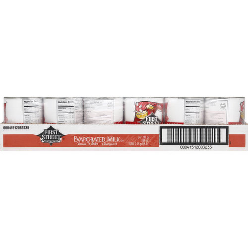 First Street Evaporated Milk