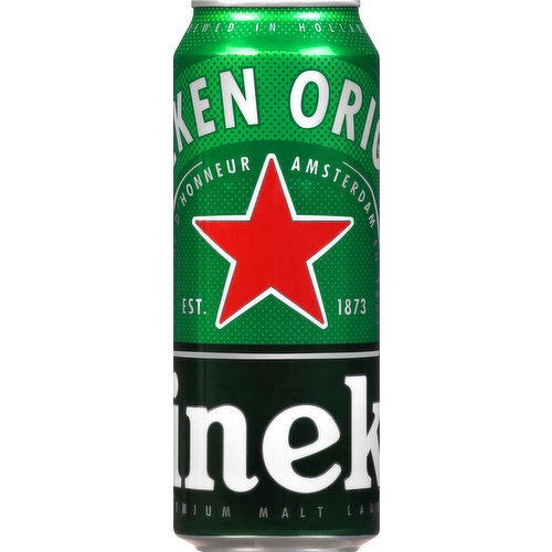 Heineken Beer, Malt Lager, Premium, Original