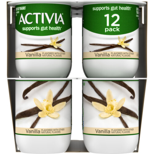 Activia Low Fat Vanilla Yogurt