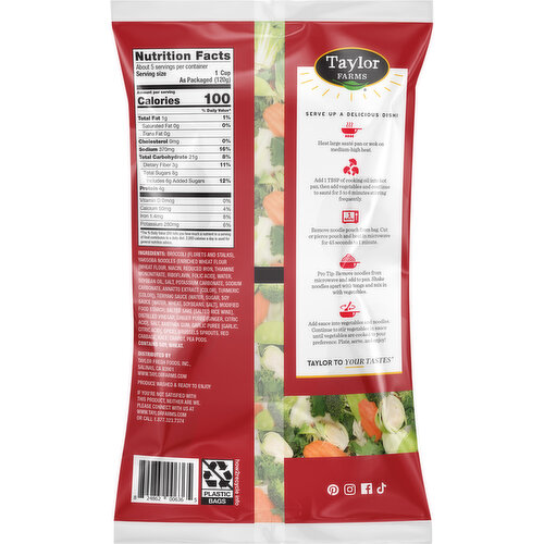 Taylor Farms Veggies and Sauce, Teriyaki, Saute