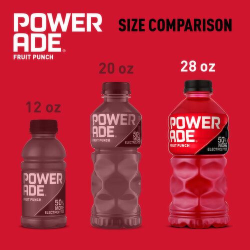 Powerade Sports Drink, Fruit Punch