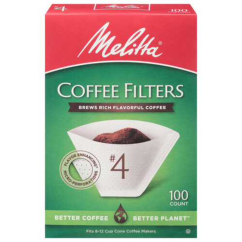 Melitta Coffee Filters, Super Premium